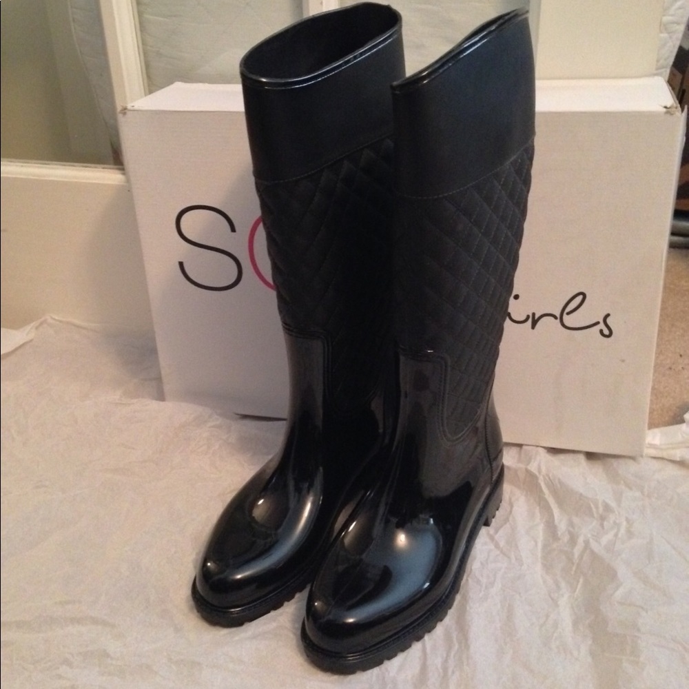 Soho Girls Tall Rainboots